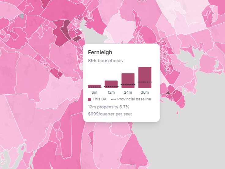Neighbourhood map picker